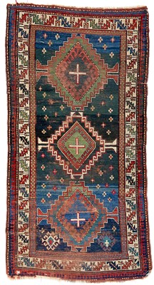 Lot 17 - A Kazak rug, South West Caucasus, late 19th century..