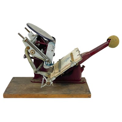 Lot 708 - An Adana hand printing press.