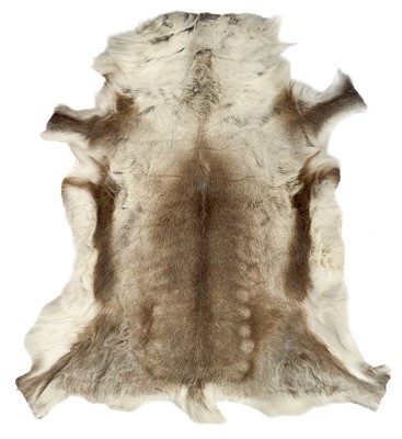 Lot 34 - A Pokka reindeer hide rug.