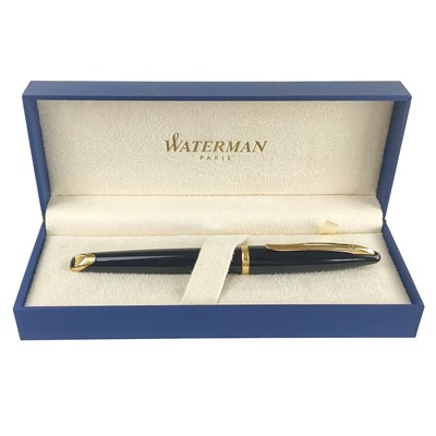 Lot 542 - A Waterman fountain pen in original fitted case.