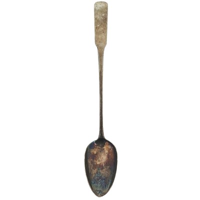 Lot 72 - A silver dinner spoon by Zeigler.