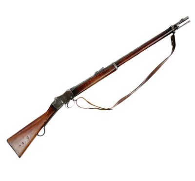 Lot 273 - An Enfield Martini-Henry Mark IV Class I Long Lever Single Shot Service Rifle.