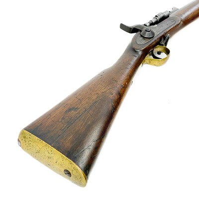 Lot 289 - A Snider-Enfield .577 calibre triple-banded breech loading service rifle.