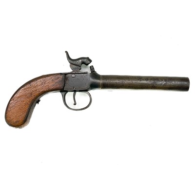 Lot 291 - A percussion pistol.