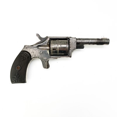 Lot 298 - A Hopkins & Allen Dictator rim fire revolver.