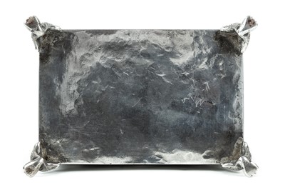 Lot 191 - A Burmese silver casket, circa 1900.