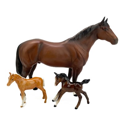 Lot 426 - A Beswick pottery quarter horse.