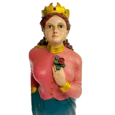 Lot 10 - A painted and carved ship's figurehead by Charles Moore.