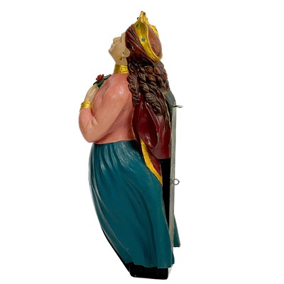 Lot 10 - A painted and carved ship's figurehead by Charles Moore.