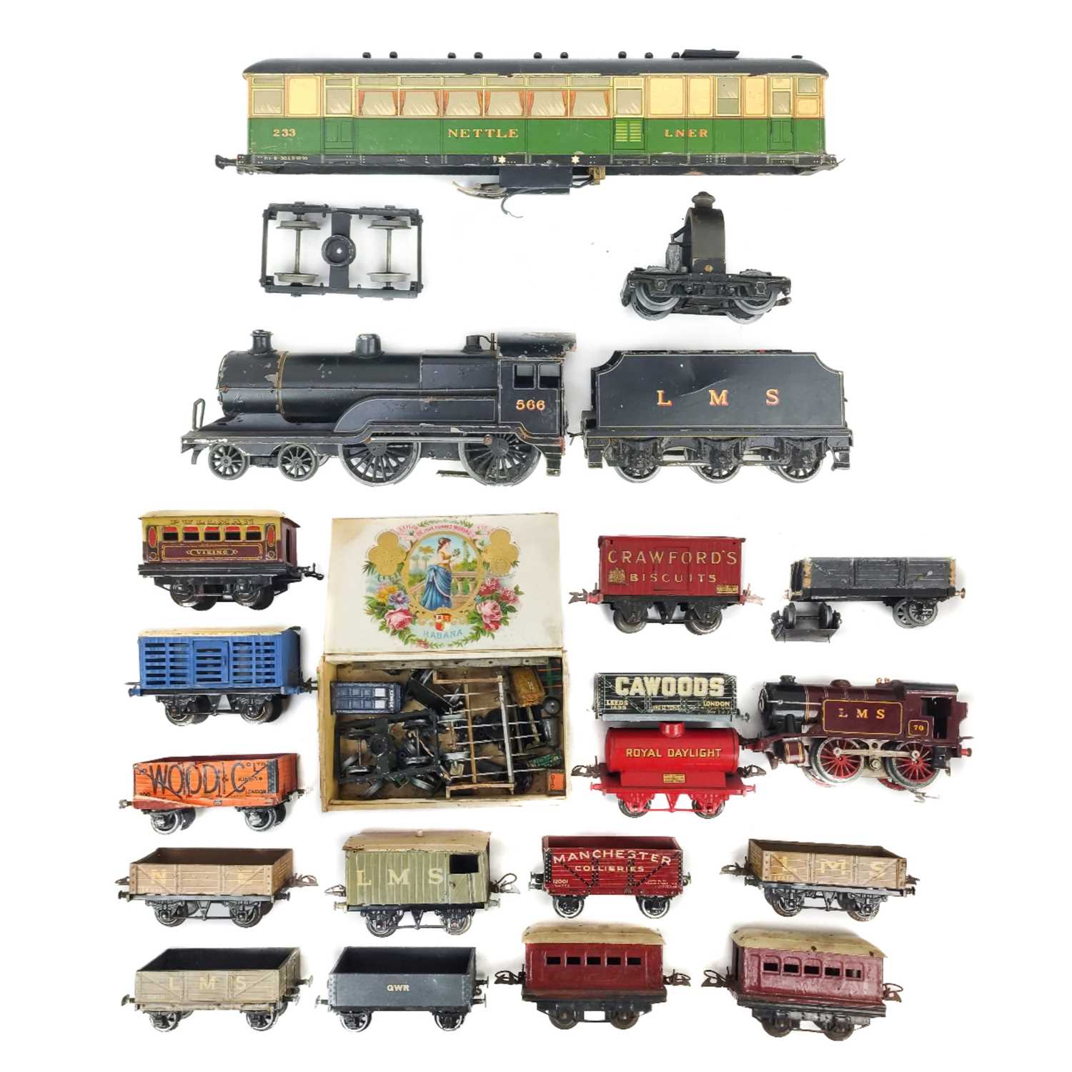 Lot 542 O gauge Leeds Model Company, Hornby etc