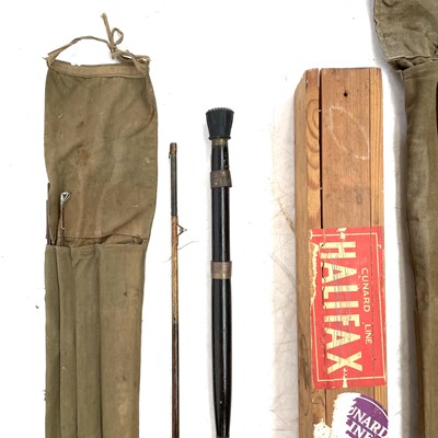 Lot 17 - A C Farlow & Co fishing rod