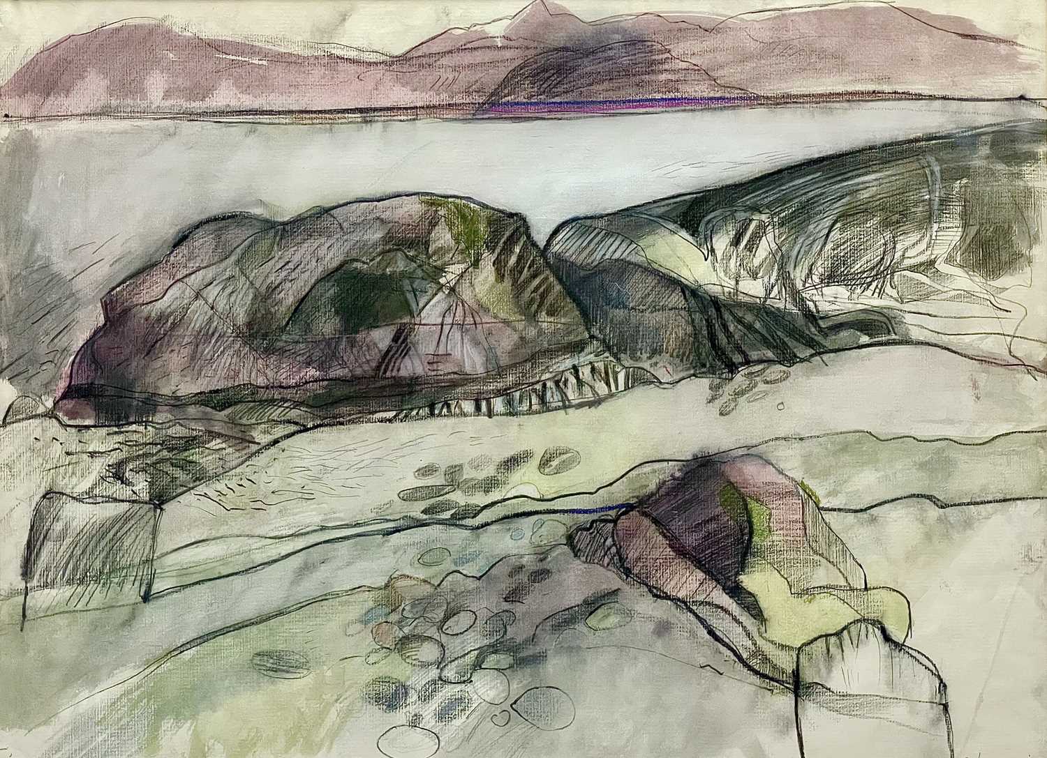Barbara Rae Snowfield Lot 287 - Barbara RAE (1943)