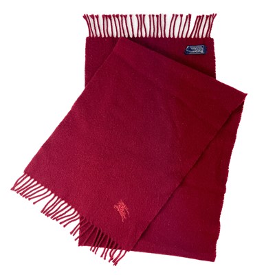 Lot 619 - Four vintage woolen scarves.