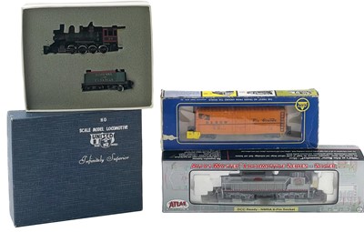 Lot 523 - American Railroad OO/HO scale Rio Grande, CSX, Caltrain, MA and PA (x6 items)