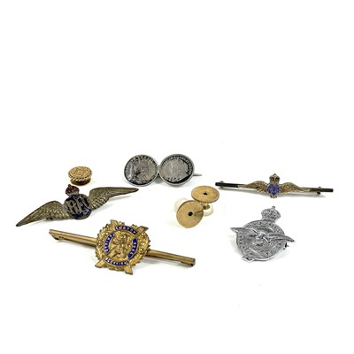 Lot 200 - Military Broaches etc