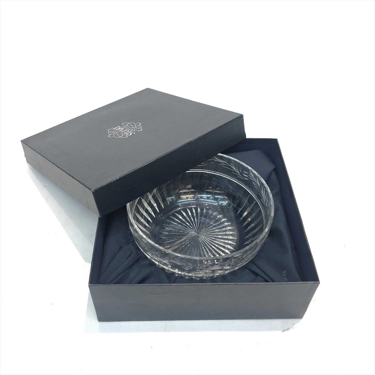 Lot 1436 - A Stuart Crystal bowl, boxed.