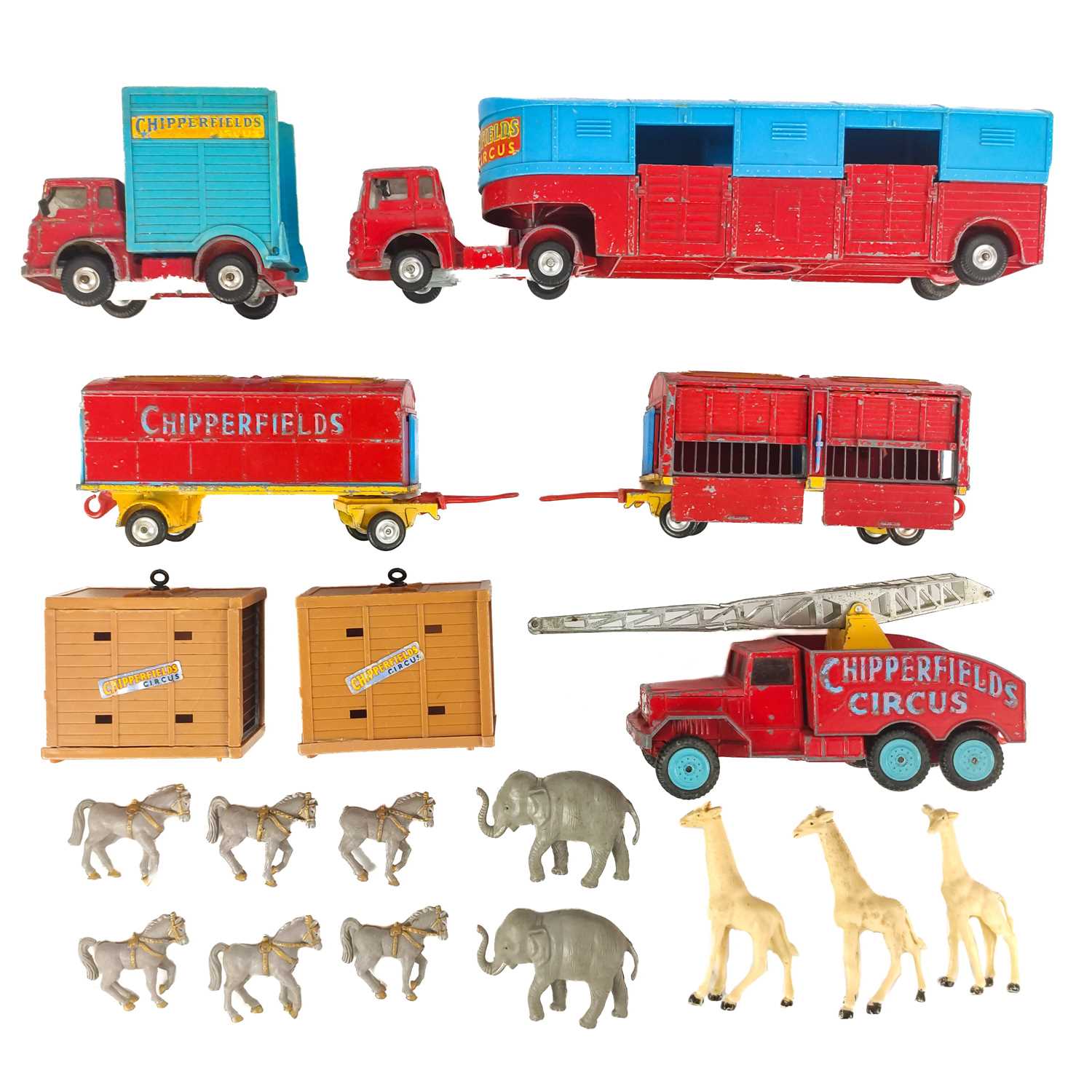 Lot 736 - Corgi Chipperfield Circus items