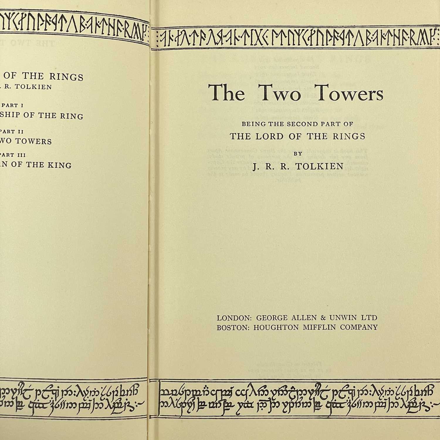 Lot 45 - J. R. R. Tolkien.