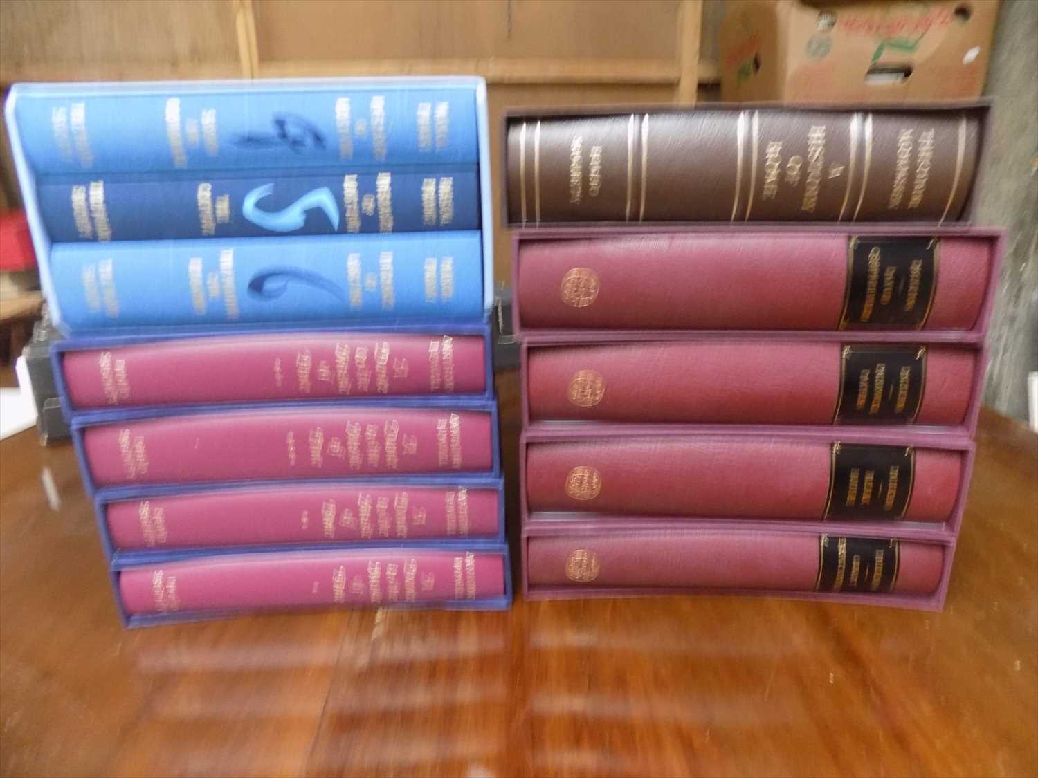 Lot 5 - FOLIO SOCIETY Leather bound and others. Fine...
