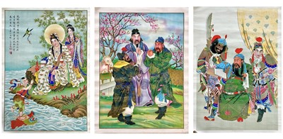 Lot 40 - China interest. Three early 20th century colour posters