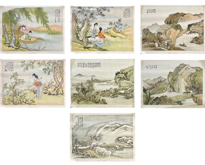 Lot 41 - China interest. A set of early 20th century colour lithograph posters.