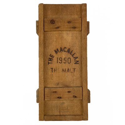 Lot 329 - An empty bottle of The Macallan 1950 Malt.