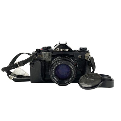 Lot 231 - A Canon A1 SLR camera.