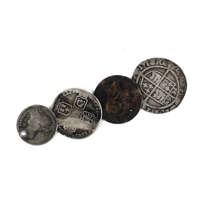 Lot 86 - Hammered and other silver coins (x4)