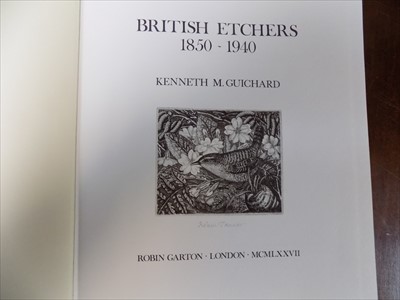 Lot 17 - GUICHARD (KENNETH M.) "British Etchers...