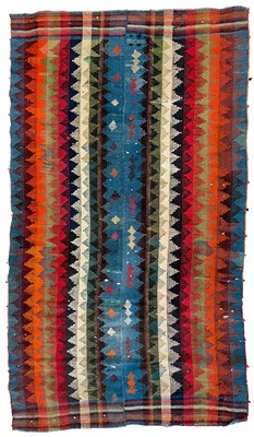 Lot 72 - A Ghasghai kelim rug, early 20th century.