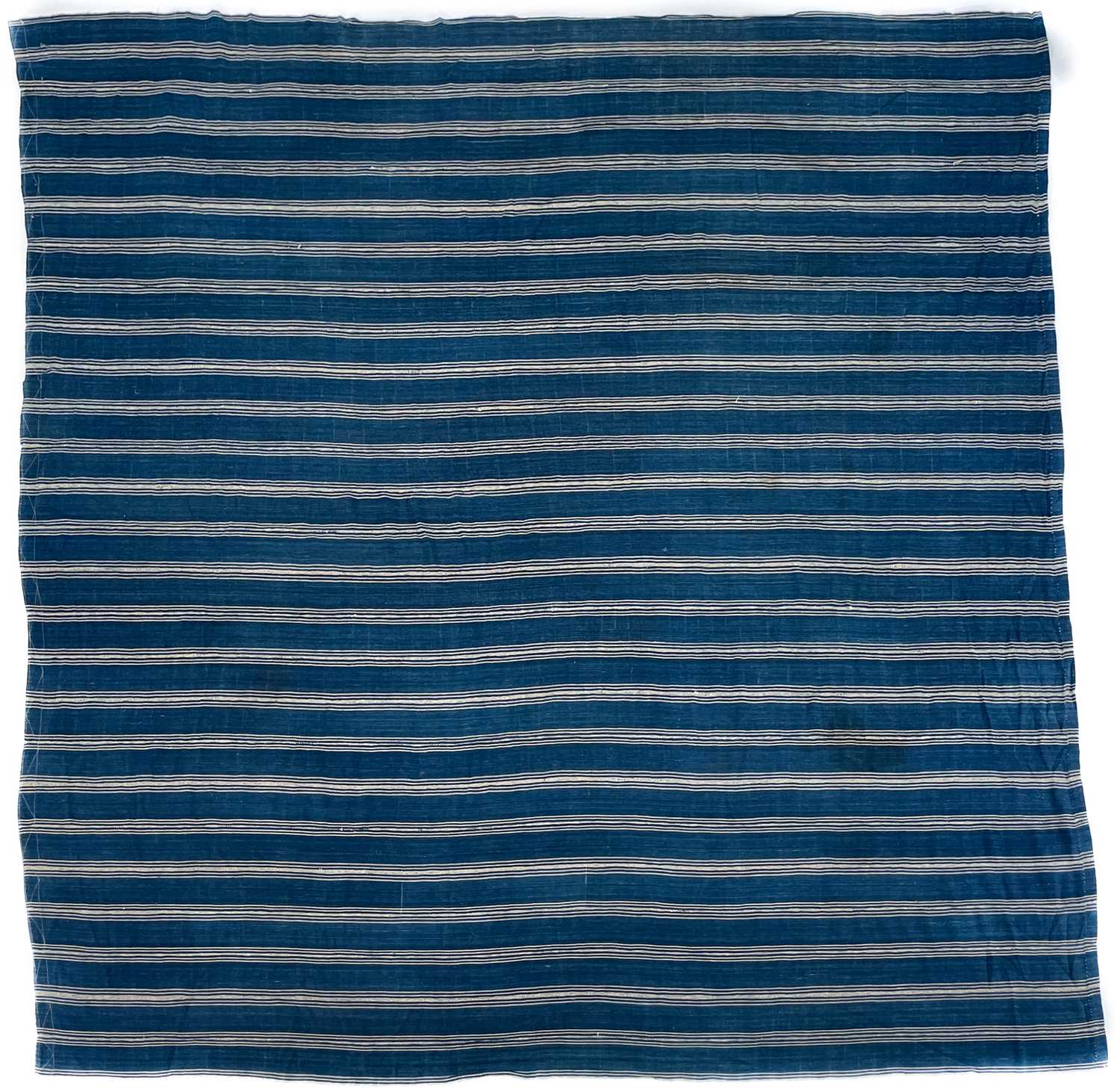 Lot 180 - A Ewe mans striped cloth, Ghana, mid 20th century.