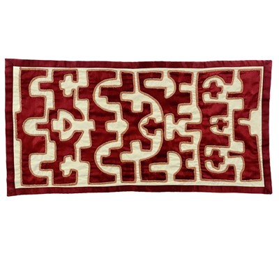 Lot 61 - A Coptic applique cloth panel, early 20th century.