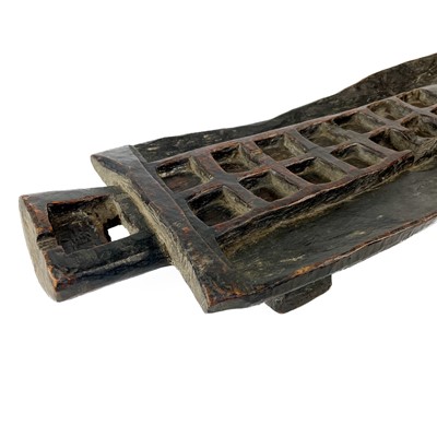 Lot 140 - An Ethiopian Gebeta game board , early 20th century.