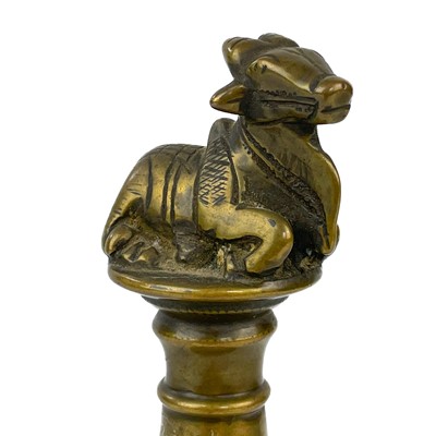 Lot 146 - An Indian bronze shrine bell, early 20th century.