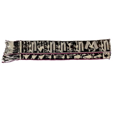 Lot 58 - A Bolivian woven sash belt, South America, early-mid 20th century