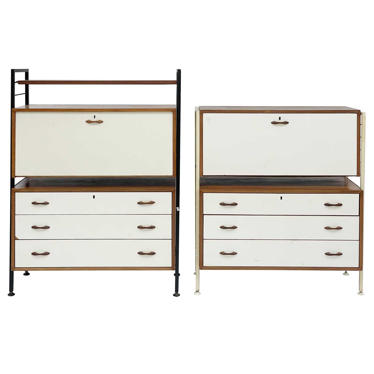 Lot 697 A mid century Ladderax storage system.