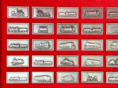 Lot 540 - Great British Locomotives - fine pewter National Railway Museum (x50 ingots +1 extra)