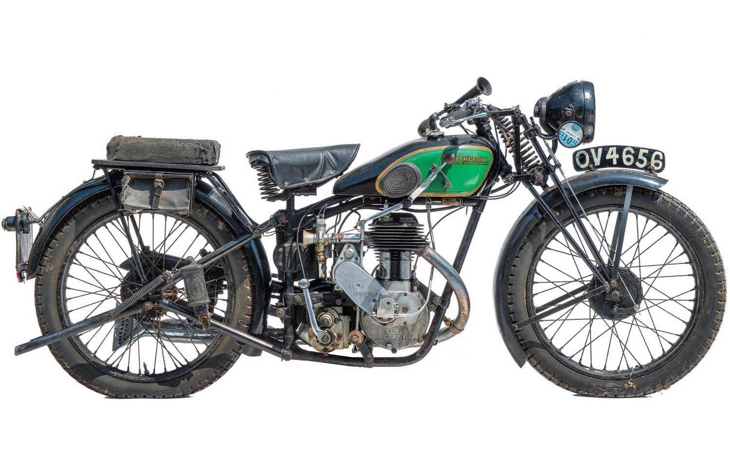 Lot 402 - A 1931 New Imperial “3.50 h.p. Light Tourist Model 2” 350cc motorcycle.