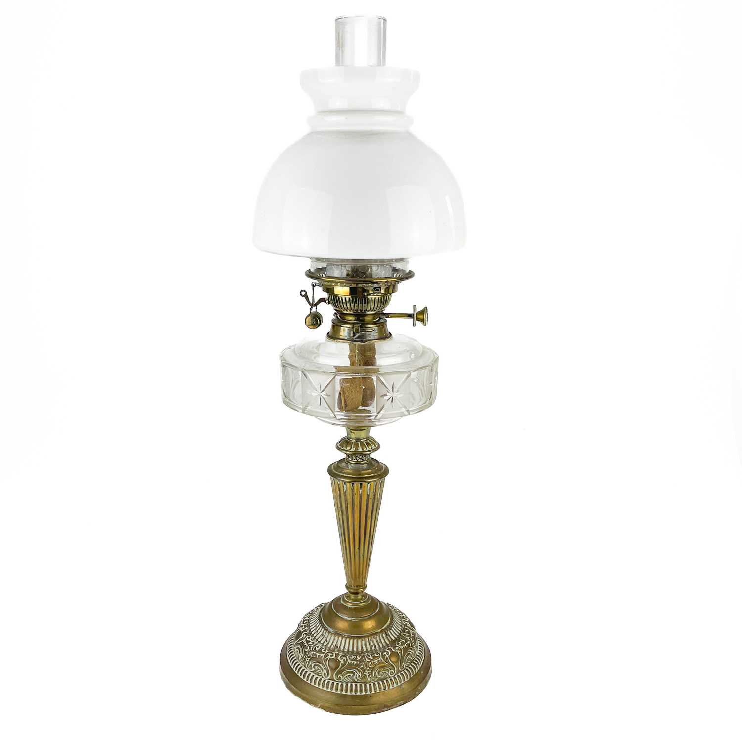 White store oil lamp