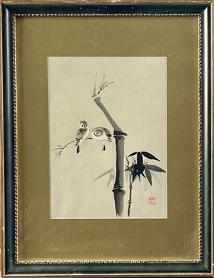 Lot 409 - Two Chinese watercolours, early 20th century