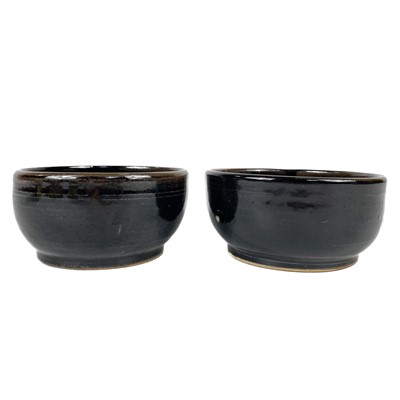 Lot 456 - A small box of Cornish and other studio pottery.