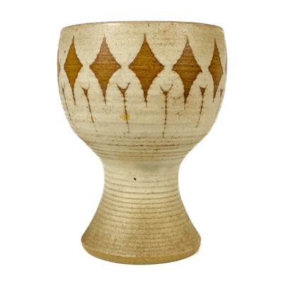 Lot 456 - A small box of Cornish and other studio pottery.