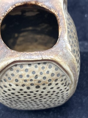 Lot 494 - A Martin Brothers small stoneware vase.