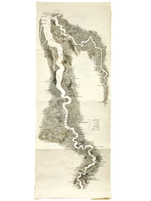 Lot 181 - 'Tombleson's Panoramic Map of the Thames and Medway'