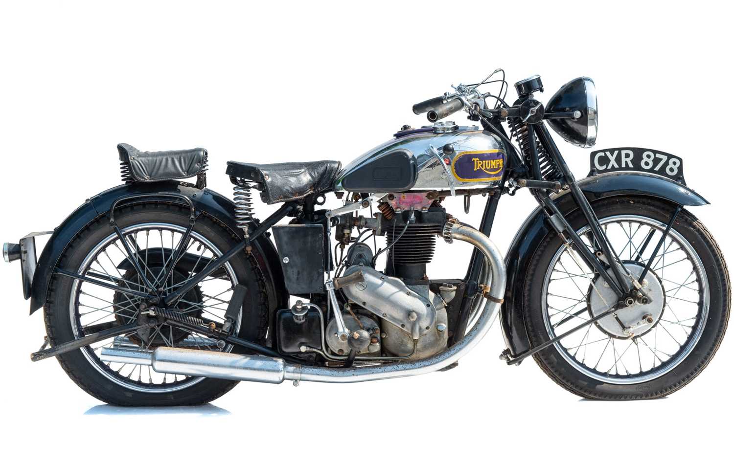 First Triumph Lot 403 - A 1936 Triumph 6/1 650cc twin-cylinder