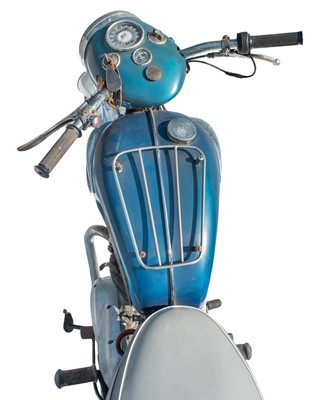 Lot 405 - A 1966 Triumph 3TA 350cc twin-cylinder motorcycle.