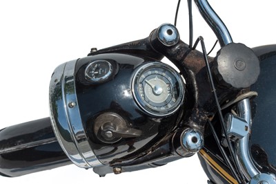 Lot 404 - A 1957 AJS 350cc motorcycle.