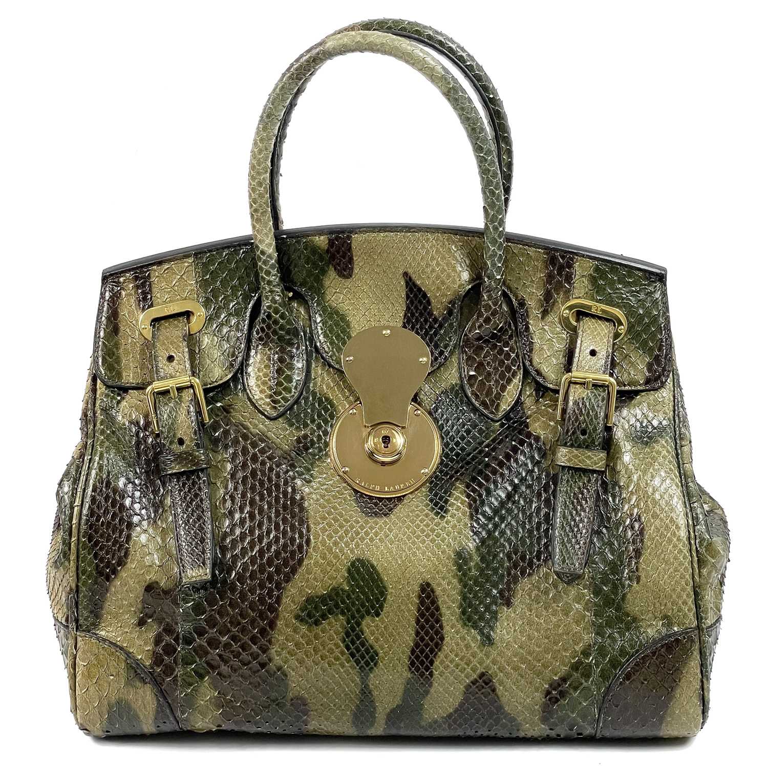 Ralph lauren snakeskin bag hotsell