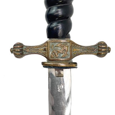 Lot 282 - An Imperial German Naval dirk.