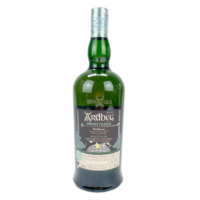 Lot 84 - A one litre bottle of Ardbeg Smoke Trails single malt Scotch Whisky.